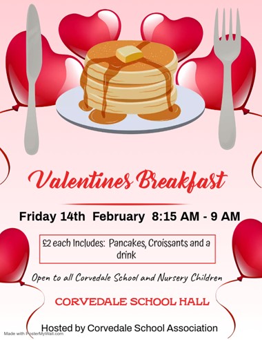 CSA Valentine's Breakfast 2025